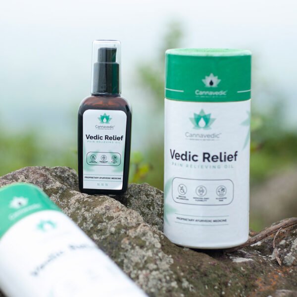Cannavedic Vedic Relief, Pain Relieving Oil on cbd india