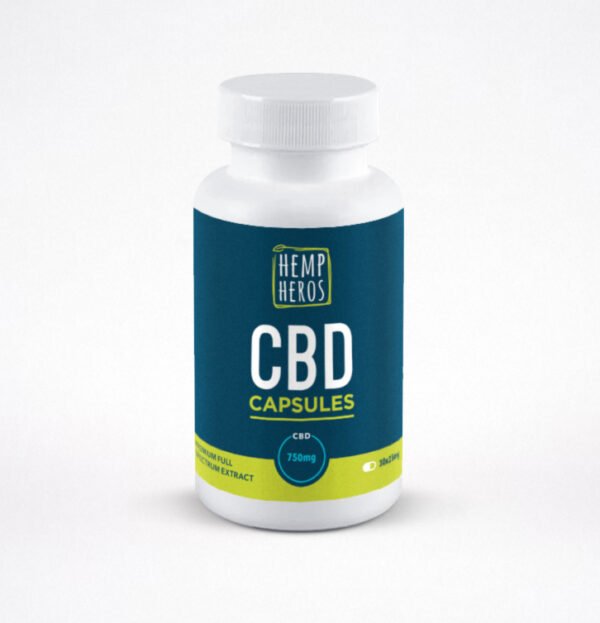 Hemp Heros CBD capsules are excellent for those on the go and who don’t like the taste of Hemp. Each bottle contains 30 capsules of Hemp Extract infused in MCT oil and capped in Vegan Capsules. One bottle contains 750mg of CBD in easy to swallow 25mg capsules.