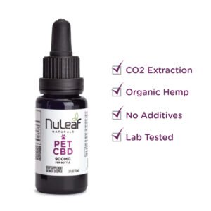 Nuleaf Naturals Full Spectrum Hemp CBD Pet Oil 900 mg(60mg/mL) on cbd india