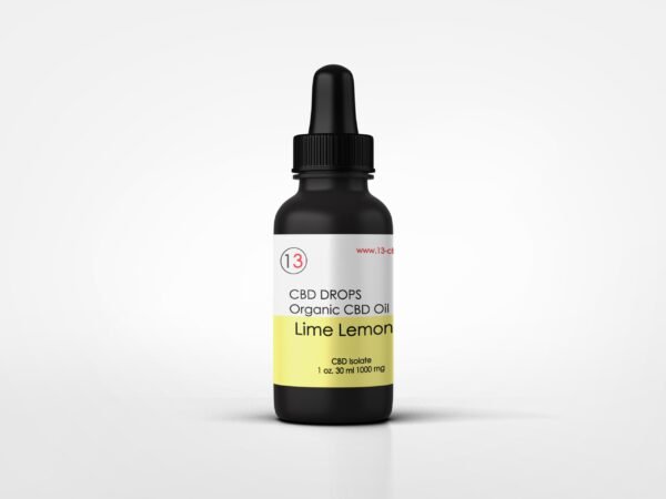 13 Extracts CBD Drops 1000 mg (Lime Lemon)