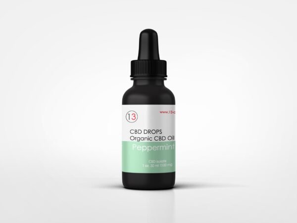 13 Extracts CBD Drops 1500 mg (Peppermint)