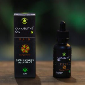 Cannablithe Cannabis Leaf Extract -PAIN 2000mg (30ml) (Orange)