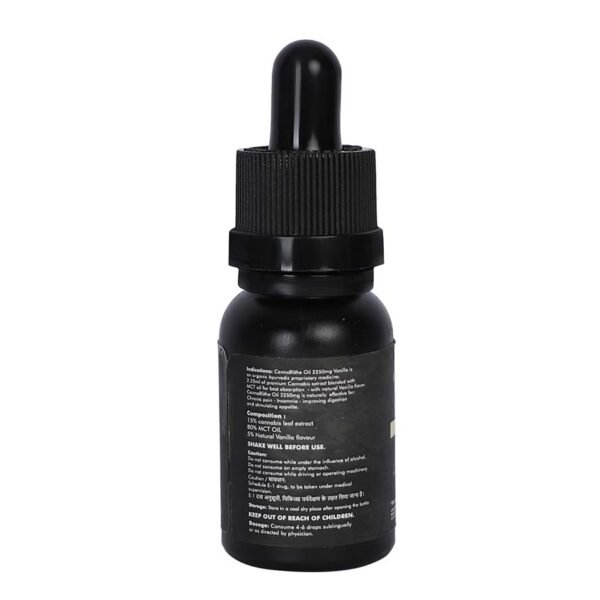 Cannablithe Cannabis Leaf Extract, 2250mg, 15ml, Natural flavour on cbd india