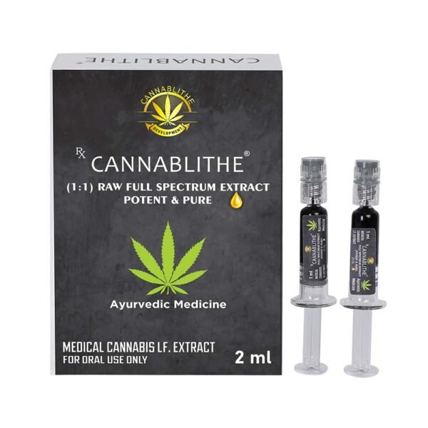 CannaBlithe (1:1) Raw Full Spectrum Extract (Pack of 2) on cbd india