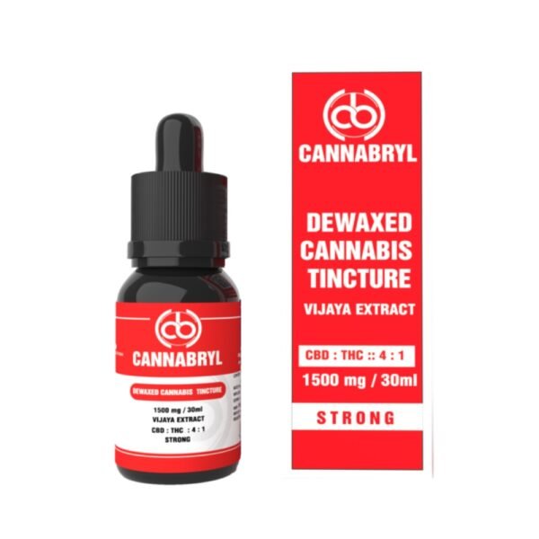 SPB 1500 Cannabryl DEWAXED Cannabis Tincture 1500mg, 4:1 (CBD DOMINANT), 30 ml