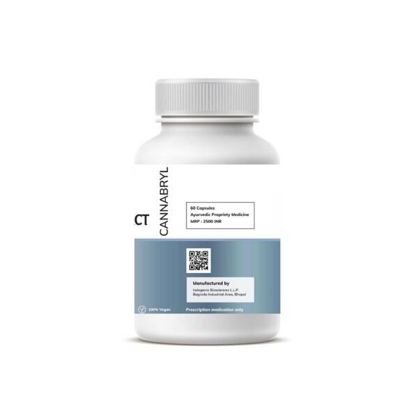 Cannabryl Vijaya Extract Veg Capsules 1:1 CBD-THC (CBD-balanced) on cbd india