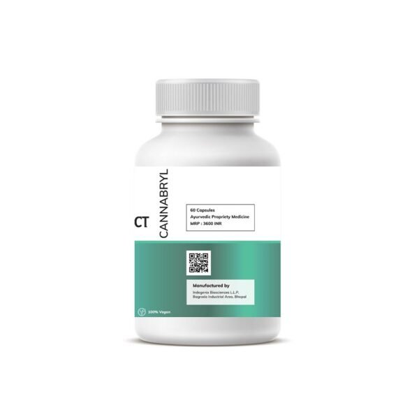 Cannabryl Vijaya Extract Veg Capsules 4:1 CBD-THC (CBD-dominant) on cbd india