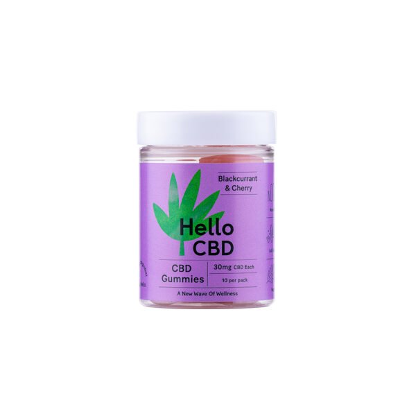 Hello CBD Blackcurrant and Cherry Broad Spectrum 30mg on cbd india