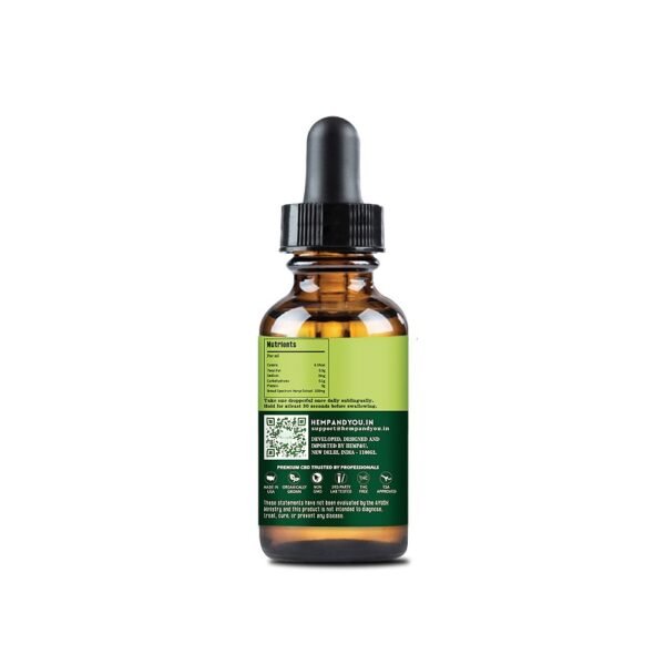 HEMP&U Broad Spectrum Pain Management CBD Oil 1000mg, 10ml on cbd india