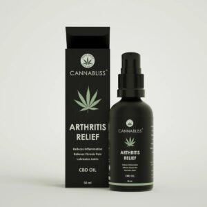 India Hemp Organics CannaBliss Arthritis Relief- CBD Oil (50ml)