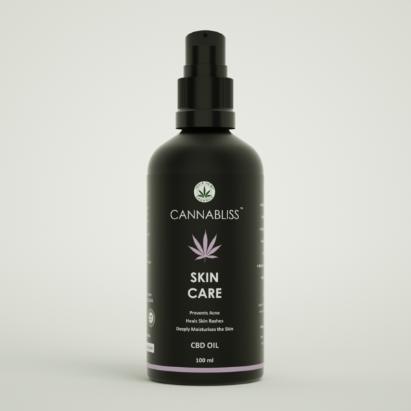 India Hemp Organics CannaBliss Skin Care- CBD Oil (50ml) on cbd india