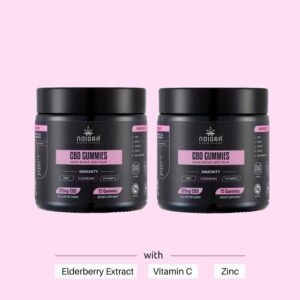 Noigra's CBD Gummies are an easy way to experience the health and wellness benefits of CBD in 4 delicious fruit flavours. Infused with USA-grown NANO-Optimized Broad-Spectrum CBD, these gummies offer up to 5x more absorption of CBD in your body than non-NANO brands.