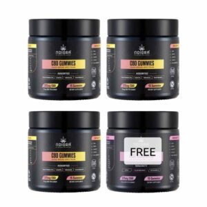 Noigra CBD Gummies 375mg - Assorted, COMBO PACK