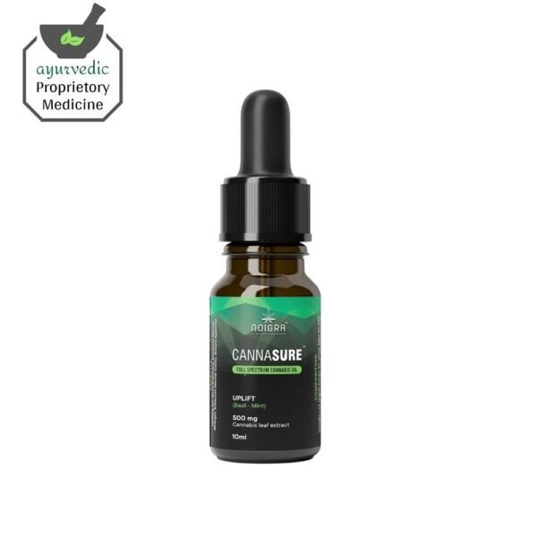 Cannasure cbd oil Uplift Full-spectrum Cannabis Extract for Mental Well-being, 500mg, 10ml