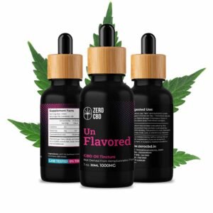 Zero CBD oil Isolate Drops