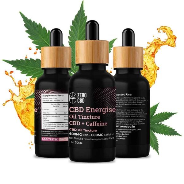 ZERO CBD Caffiene Energize Tincture