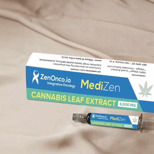 ZenOnco Medizen Medical Cannabis, 4000mg, Syringe on cbd india