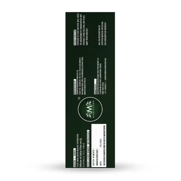 Magiccann full spectrum cannabis leaf extract 5gms