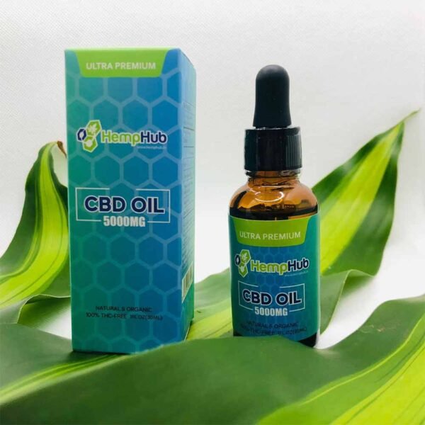 Hemp Hub Broad Spectrum CBD Oil, 5000mg on cbd india