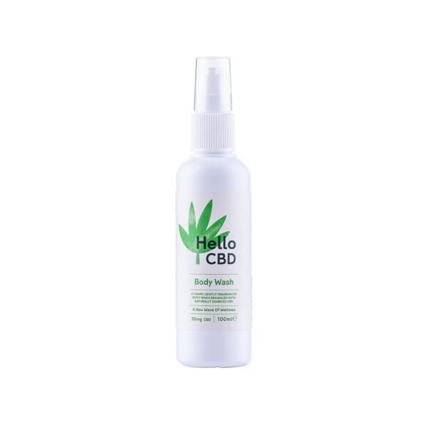 Hello CBD Body Wash 50 mg on cbd india